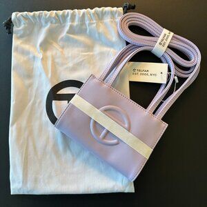 Telfar-Small Lavender Shopping Bag